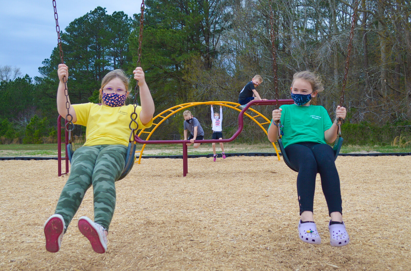 JMC playground swings